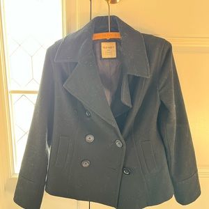 Black Short Trench Coat